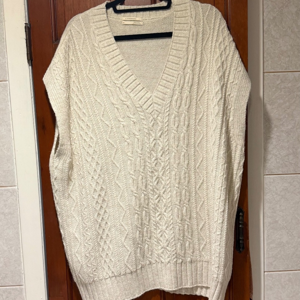 Anthropologie sweater vest